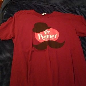 Mens dr. Pepper shirt